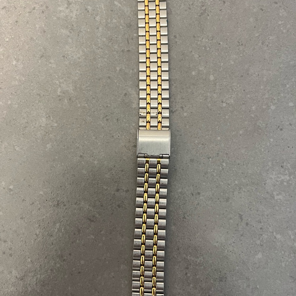 Swatch Silver and Gold Men's Watch band